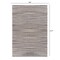 Homeroots 8 x 10 ft. Brown & Gray Striped Area Rug 395498 - alternate 2